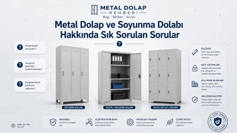 Metal dolap sık sorulan sorular