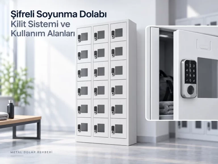 Şifreli soyunma dolabı kilit sistemi ve kullanım alanları