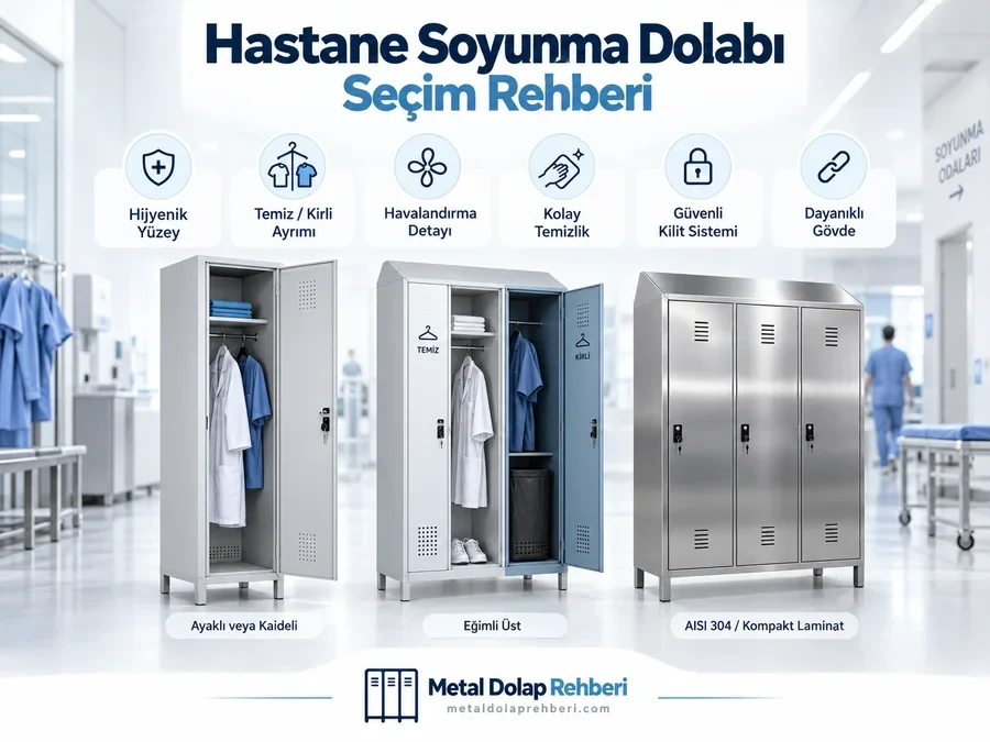 Hastane soyunma dolabı seçim rehberi