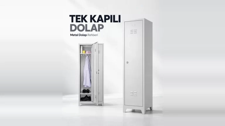 Tek kapılı dolap kullanım alanları ve seçim rehberi